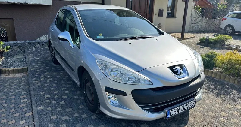 peugeot Peugeot 308 cena 9500 przebieg: 241400, rok produkcji 2008 z Zielonka